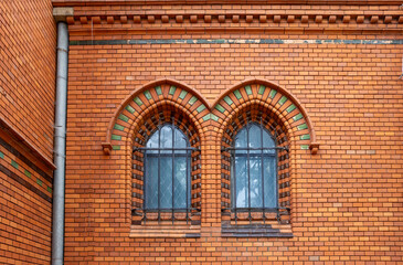 Obraz premium Historical church in Postorna, Moravia, Czechia