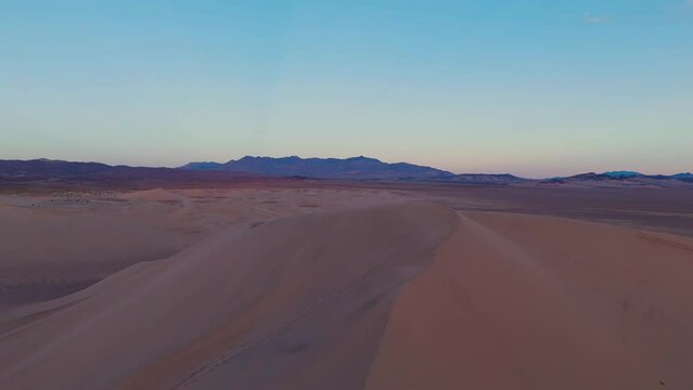 Sand Dunes at Sunset