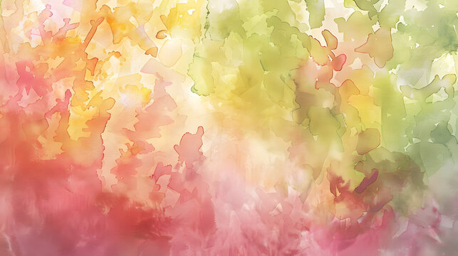 Watercolor background, watercolor art for text and presentations