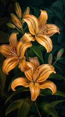 The Ethereal Beauty of Lilies
