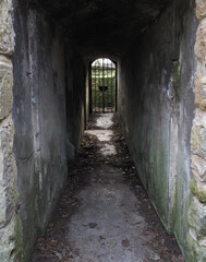 Fototapeta premium entrada tunel