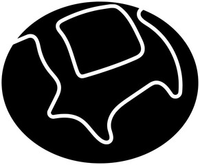 bakery illustration food silhouette bun logo brown icon homemade outline delicious slice sliced cake baguette pastry sourdough baked breakfast shape bread wheat melted for vector graphic background