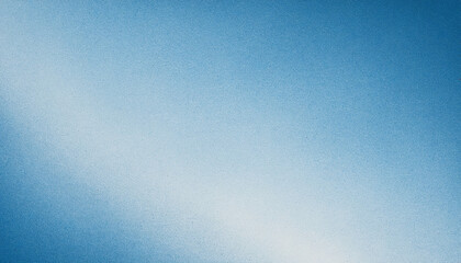 Blue white abstract grny textured background, smooth color flow, noise texture effect, copy space