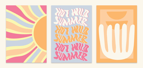 Boho Matisse Contemporary Wall Art Set