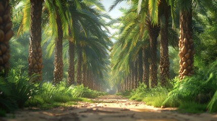 palm forest