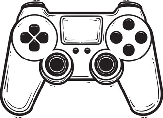 GameGrid Modern Controller Design VirtualVoyage Vector Gaming Emblem