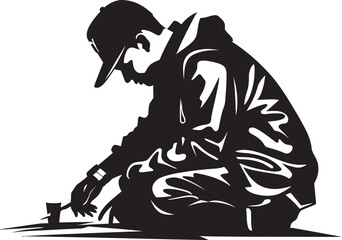 TagTactician Icon Black Logo Artist Design WallWanderer Emblem Vector Graffiti Symbol