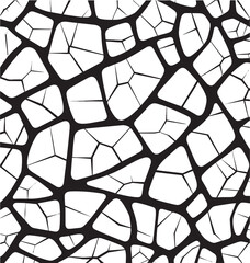 Sketchy Doodles Hand Drawn Vector Symbol Inked Fractures Black Logo Design Icon