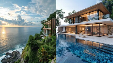 Two Houses With Ocean View