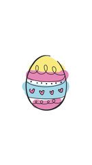 huevo pascuas ilustracion 