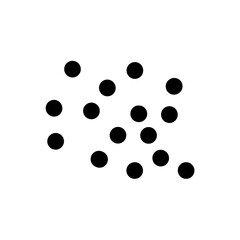 Dots abstract shapes