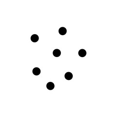 Dots abstract shapes