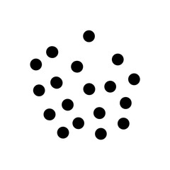 Dots abstract shapes