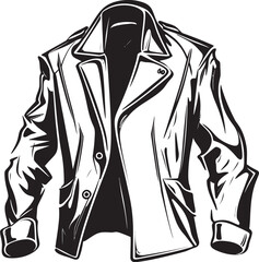 CityChic Iconic Emblem of Urban Fashion MetroMingle Hand Drawn Symbol for Modern Outerwear