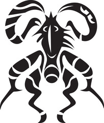 Kokopelli Chronicles Hand Drawn Symbol of Kokopelli in Black Tribal Serenity Black Logo Design of Kokopelli Icon