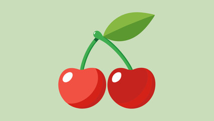 Discover the Beauty of Cherry Pair Vectors Stunning Graphics for Your Projects