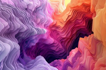 Abstract 3D illustration Background, abstract 3d background, abstraction background, 3d banner, 3d background, colorful background, background design, 3d design background - obrazy, fototapety, plakaty