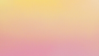 Pink yellow grainy gradient textured background, pastel colors, wide banner, copy space
