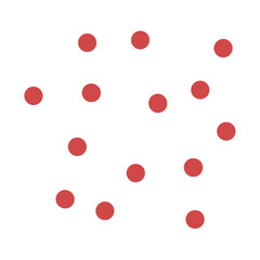 Hand drawn dots 