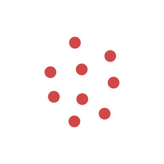 Hand drawn dots 
