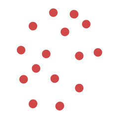 Hand drawn dots 
