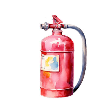 Artistic representation of emergency safety equipment