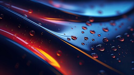 Liquid abstract background. Dynamic background for graphic design. Colorful liquid surface.