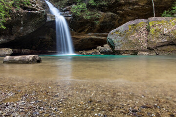 Lower Falls, Old Man's Cave, Hocking Hills State Park, Ohio