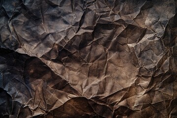 Vintage Dark Brown Grunge Textured Paper Background with Detailed Space and Colours