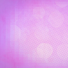 Pink bokeh square background for banner, poster, ad, celebrations, and various design works