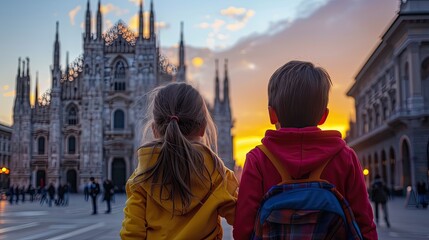 Childhood Amazement at Milan’s Majestic Duomo