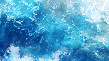 Fototapeta na wymiar Ocean background, water wallpaper