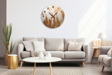 Timepiece Adorning Living Space