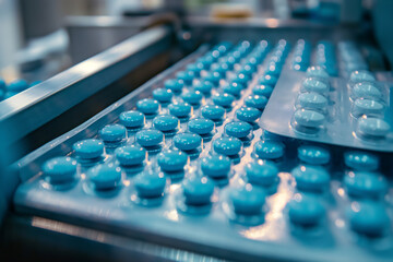 Automated Production of Blue Pills