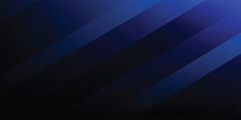 Obraz premium Blue Background. Glowing dark blue abstract background geometry and layer elements vector for EPS 10 presentation design
