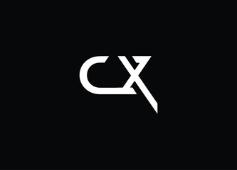 CX Letter Logo Design Creative Modern Letters Vector Icon Logo