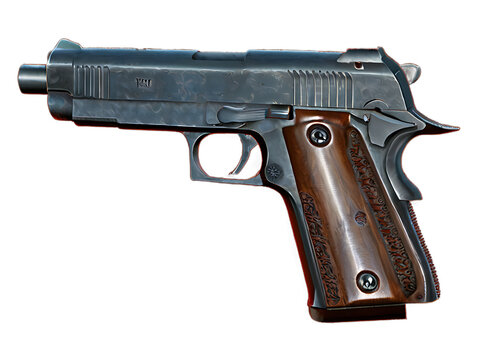 Transparent Pistol Images for Your Projects