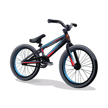 Imagine a BMX bike designed for urban freestyle ride