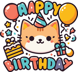 Fototapeta premium birthday card