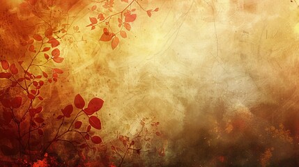 Autumn-inspired abstract background with warm colors and seasonal textures.