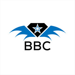 BBC letter logo. technology icon blue image on white background. BBC Monogram logo design for entrepreneur and business. BBC best icon.	
