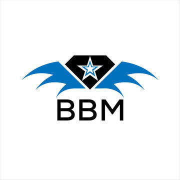 BBM letter logo. technology icon blue image on white background. BBM Monogram logo design for entrepreneur and business. BBM best icon.	
