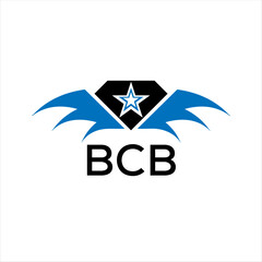Fototapeta premium BCB letter logo. technology icon blue image on white background. BCB Monogram logo design for entrepreneur and business. BCB best icon. 