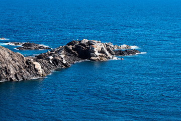 Costa Brava at Cap de Creus, a natural park on the northern Costa Brava, province of Girona, Catalonia, Spain