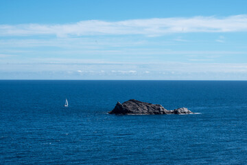 Costa Brava at Cap de Creus, a natural park on the northern Costa Brava, province of Girona, Catalonia, Spain