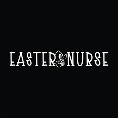 Easter Nurse retro design for sale