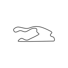 F1 Grand Prix Circuit Vector Circuit for autosport and motorsport
