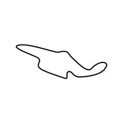 F1 Grand Prix Circuit Vector Circuit for autosport and motorsport