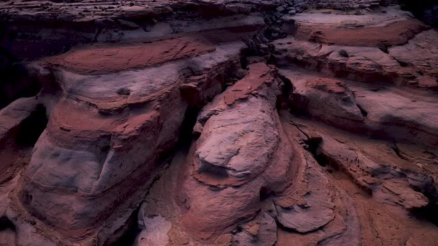 Red rock formation