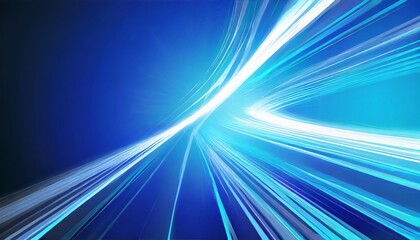 blue abstract speed movement pattern with shiny glowing blurred line shape gradient color